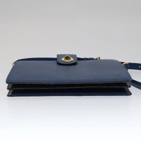 LOUIS VUITTON Epi Capuchin Shoulder Bag Blue - Picture 5 of 16